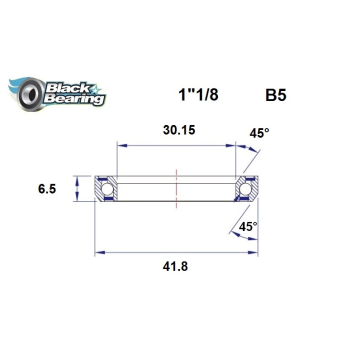 HB 30.15X41.8X6.5MM 45 /45