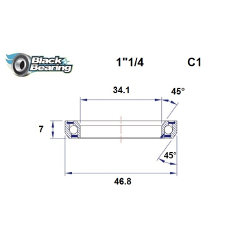 HB 34.1X46.8X7MM 45 /45