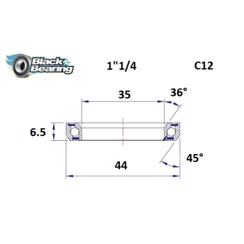 HB 35X44X5.5MM 36 /45