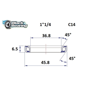 HB 36.8X45.8X6.5MM 45 /45