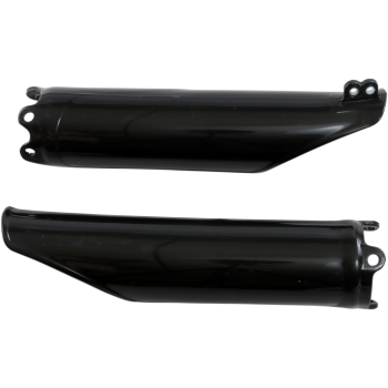 FORK COVERS CRF R/RX 19- BLK