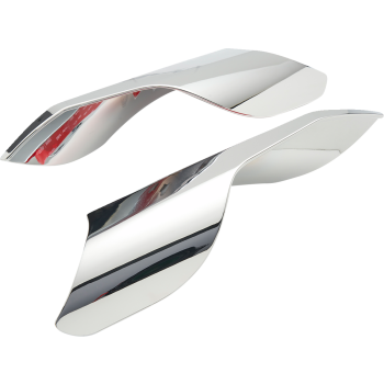 HEAT DEFLECTORS INDIAN CHROME