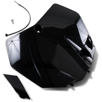 Eesmine Numbri Plaat Asendus SX/SXF 13-15 Must