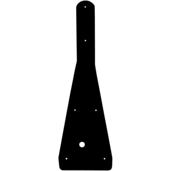 PLATES SKID TRX450R BK