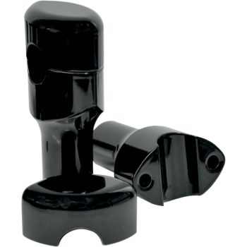 RISERS 1" SMOOTH 3" BLK