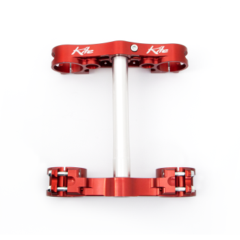 TRIPLE CLAMP CRF RED