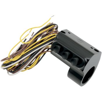 SWITCH ASSY 3BUTN LT BK