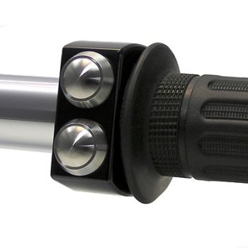 M-SWITCH 2 BTT 22MM BL/SS