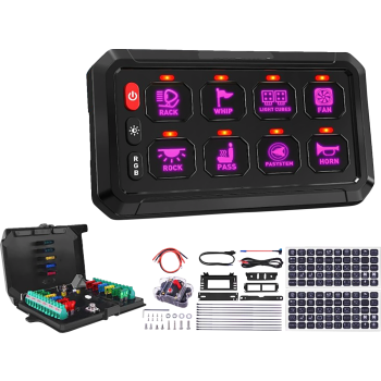 UNIVERSAL GANG SWITCH 8 PANEL