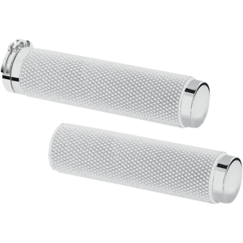 GRIPS KNURLED CHROME