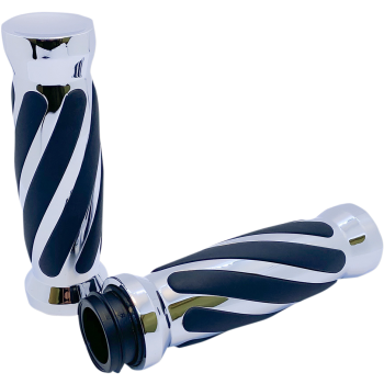 GRIP TWISTED RUB CHR TBW