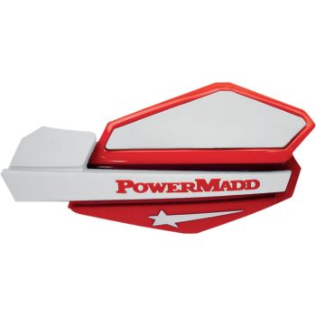 HANDGUARDS RED/WHITE