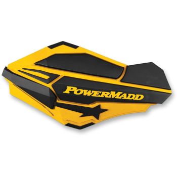HANDGUARDS YEL/BLK S-D