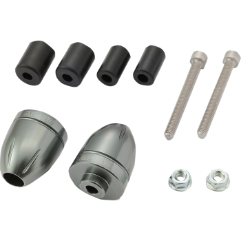 BAR END BULLET GUNMETAL