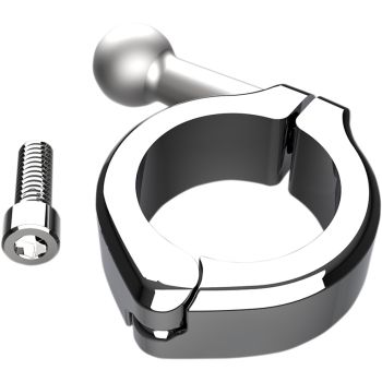 CLAMP ALUM CHROME 1.25"
