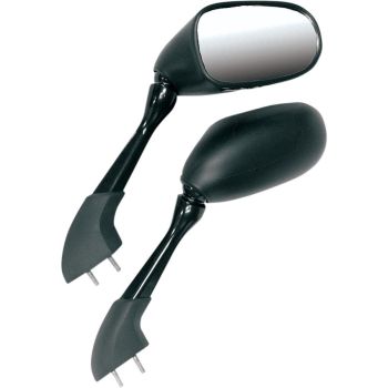 MIRROR BLACK LEFT EC FAIRING