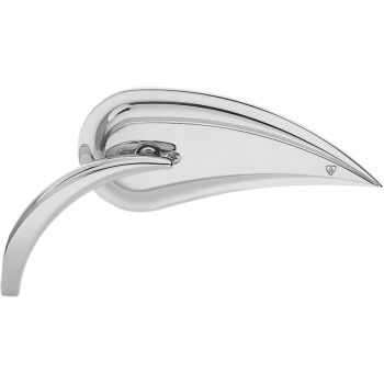 MIRROR RAD 3 T-DROP L CHR