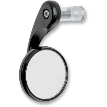MIRROR BAR END LEFT BLK