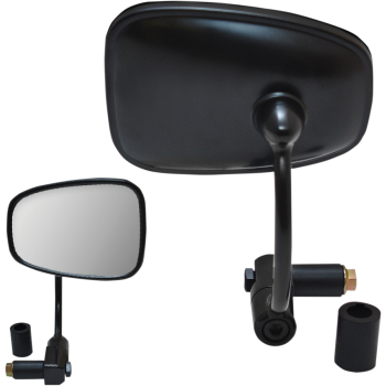 MIRROR PU 7/8 BAR END