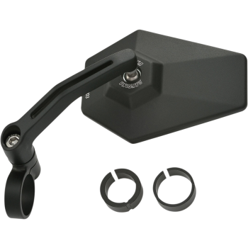 D-MIRROR-4 HEXA BAREND ALU BK