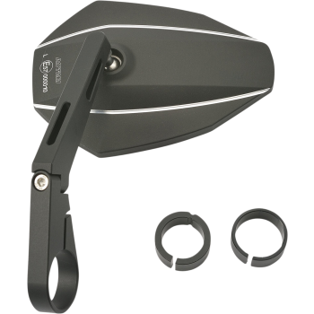 D-MIRROR-7 BAREND LONG ALU BK