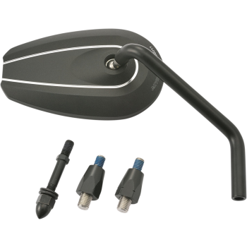 D-MIRROR-6 ROD RIGHT ALU BK