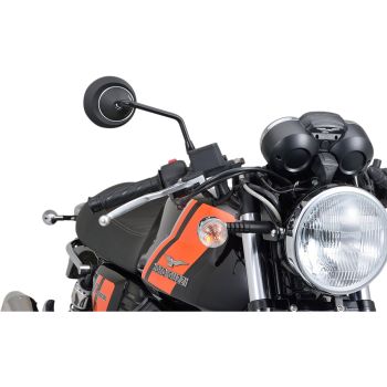 D-MIRROR-8 ROD RIGHT ALU BK