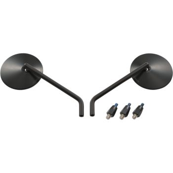 D-MIRROR-10 ROD ABS+STEEL PAIR