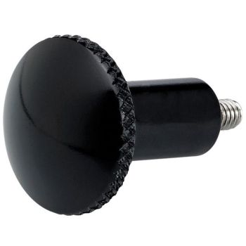 CHOKE KNOB KNURL BLK TRI