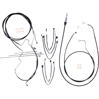 CONTROL CBLKIT XR BLK/CHR