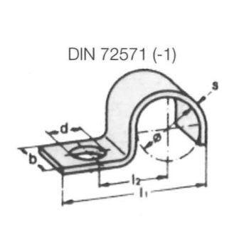 Juhtme klamber 7mm