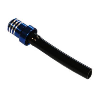 VENT CAP ALUMINUM BLUE