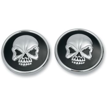 CAP GAS CHR SKULL 97-13