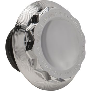 CAP GAS 12-PT CHROME