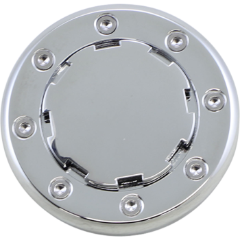 CAP GAS VENTED FLUSH CHR