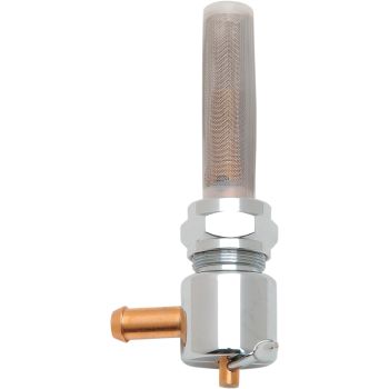 PETCOCK RND CHR 5/16"IN
