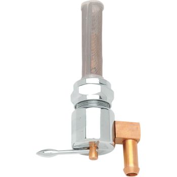 PETCOCK RND CHR 5/16"DN