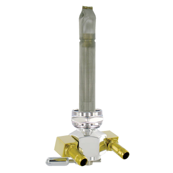 FUEL VALVE 22MM HEX 90