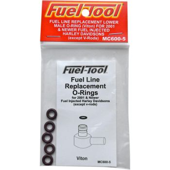 O-RING FUEL LINE MALE 5PK