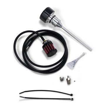 DIPSTICK VENTED BLK ST18+