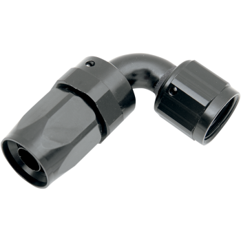 HOSE END #8 90DEG BLACK