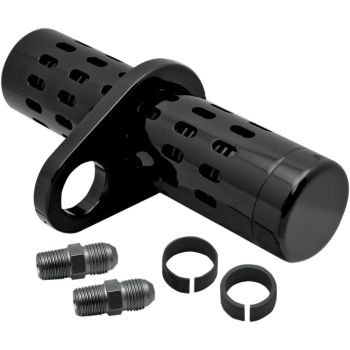 OILCOOLER BLACK 1-1.25