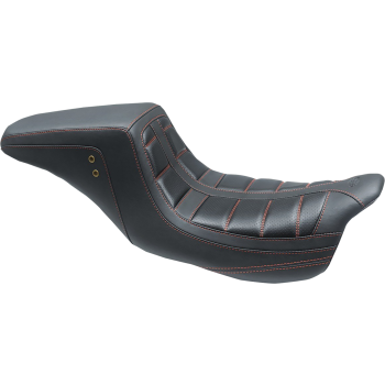 SEAT SQRBCK T R BLK W/RED