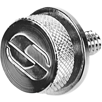 SEAT KNOB CHROME 1/4-28