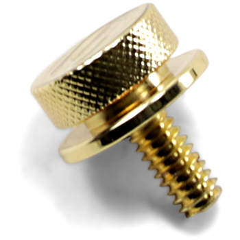 SEAT KNOB GOLD 1/4 - 20