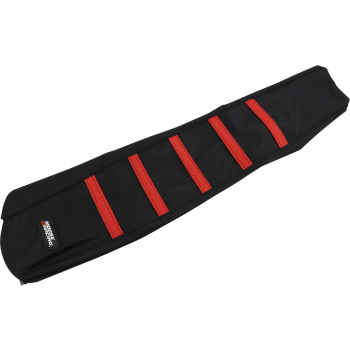 SEAT COVER RIBBED HON RED