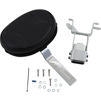 BACKREST DRV 14+ BLK/CHR