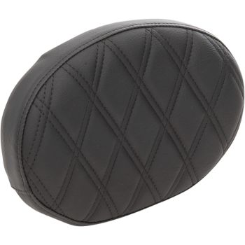 PAD BKRST OVAL DDIA BLK