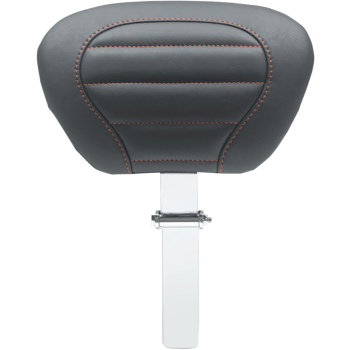 BACKREST DRIVER BLK W/RED