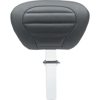 BACKREST DRIVER BLK W/BLU